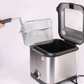 ENZO ITA-50042, 1.5L Household Kitchen Fryer with Removable Inner Pot, Stainless Steel