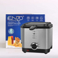 ENZO ITA-50042, 1.5L Household Kitchen Fryer with Removable Inner Pot, Stainless Steel