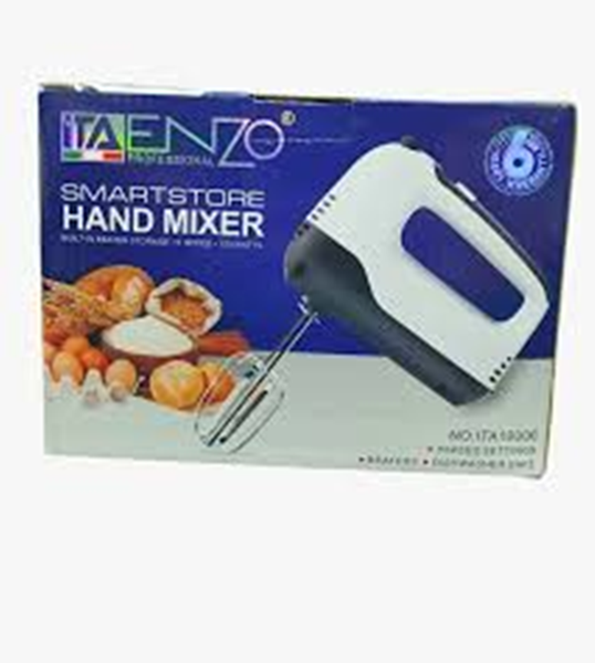 ENZO ITA-10006 Professional Multi-functional Stainless Steel Electric Hand Mixer for Kitchens