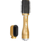 ENZO EN-751 2-in-1 Interchangeable Hair Dryer Styling Brush – Multi-functional hot air brush with detachable brush heads and negative ion technology.