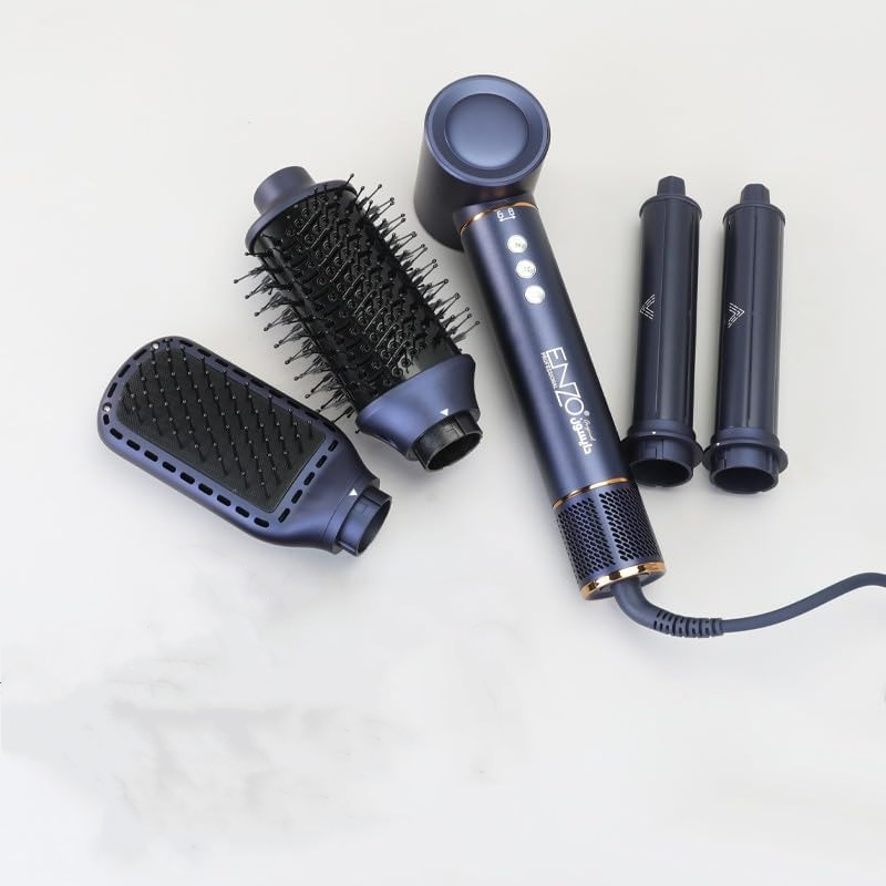 ENZO EN-754, 5-in-1 Ultrasonic Hair Styling Kit