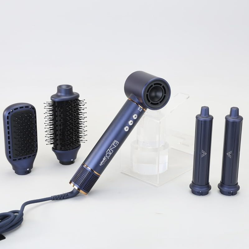 ENZO EN-754, 5-in-1 Ultrasonic Hair Styling Kit