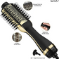 ENZO EN-4116 Electric Hair Straightener, One-Step Professional Hair Styling Comb, Hot Air Styling Comb