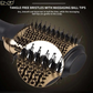 ENZO EN-4116 Electric Hair Straightener, One-Step Professional Hair Styling Comb, Hot Air Styling Comb