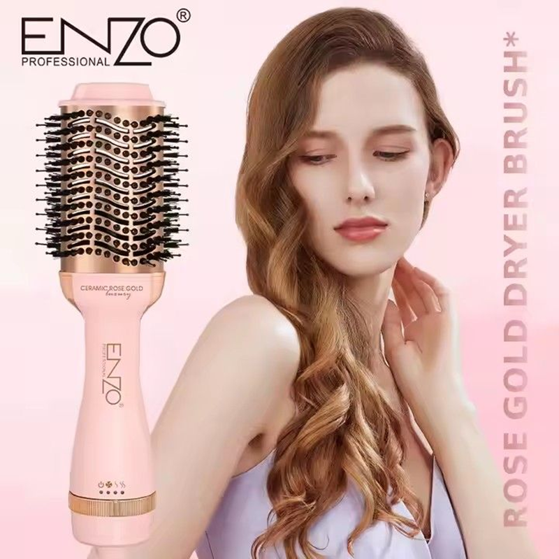 Enzo EN-6209 Rose Gold Hair Dryer Comb