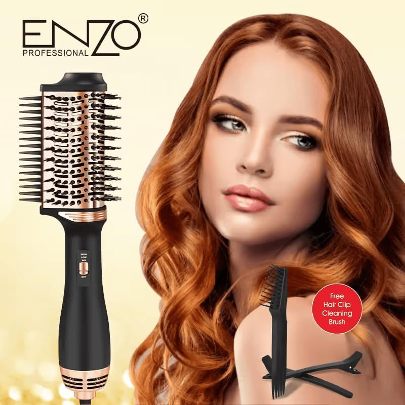 ENZO EN-4130 2-in-1 Hair Dryer/Styling Comb