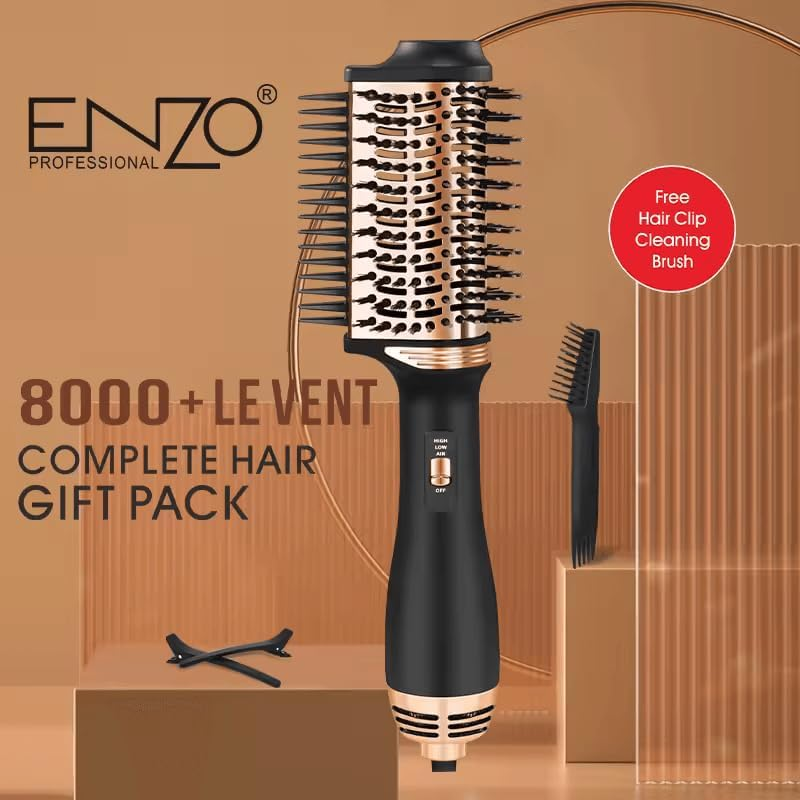 ENZO EN-4130 2-in-1 Hair Dryer/Styling Comb