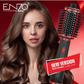 ENZO EN-4123 Straightening and Curling Styling Comb, a fast-rotating hot air comb that can be used to dry hair at the same time.