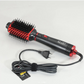 ENZO EN-4123 Straightening and Curling Styling Comb, a fast-rotating hot air comb that can be used to dry hair at the same time.