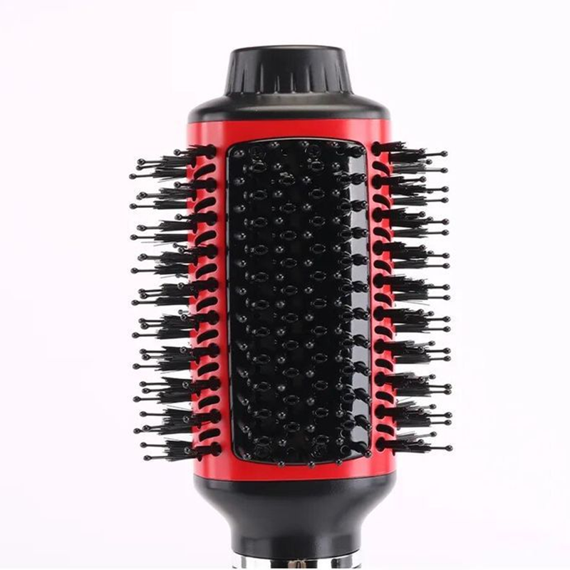 ENZO EN-4123 Straightening and Curling Styling Comb, a fast-rotating hot air comb that can be used to dry hair at the same time.