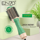 Enzo EN-6212, 3-in-1 professional rotating hot air hair dryer brush with volumizing function.