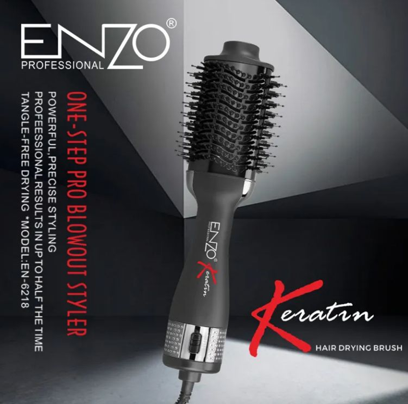 ENZO EN-6218 Ionic 3-in-1 Volumizing Styling Comb