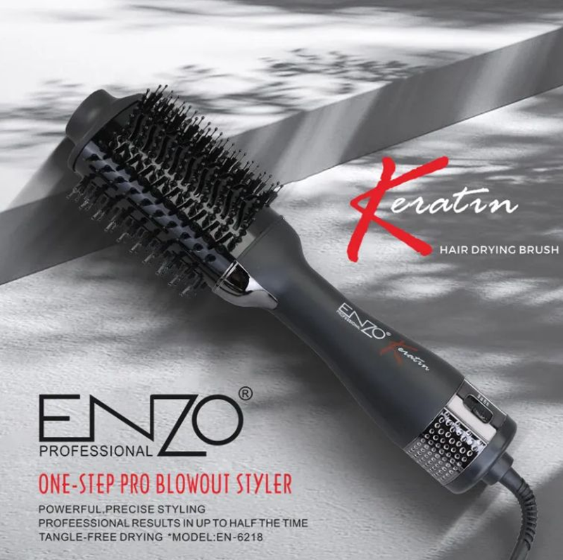 ENZO EN-6218 Ionic 3-in-1 Volumizing Styling Comb