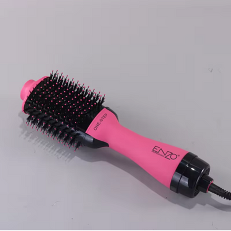 ENZO EN-4115A One-Step Hair Dryer Styling Comb, Hair Straightening and Curling Styling Tool