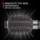 The ENZOEN-4125 3-in-1 hot air brush combines a blow dryer, round brush, and styling tool, making it an ideal choice for drying hair.