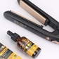 ENZO EN-3207 2-in-1 Portable Hair Straightener and Curling Iron