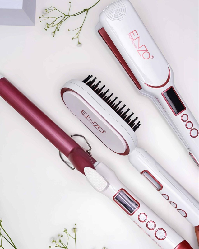 Enzo EN-3132 Nano Titanium Hair Styling Set