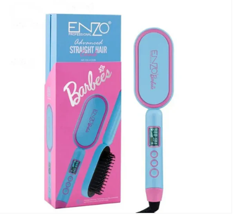 Enzo EN-4102B Hair Straightening Comb/Brush