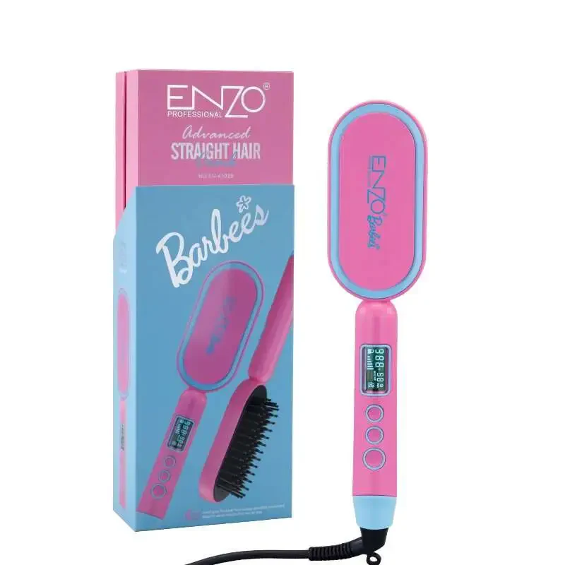 Enzo EN-4102B Hair Straightening Comb/Brush