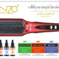 ENZO EN-4111 Professional Smart Hairbrush, includes 4 bottles of essence.
