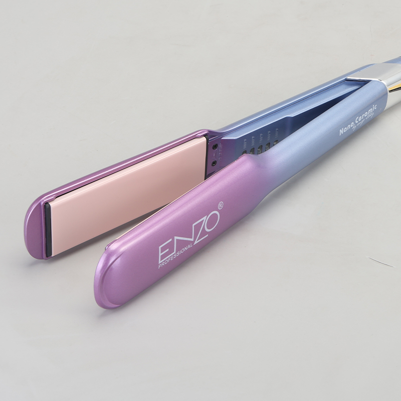 EnzoEN - 3116 Nano Ceramic Hair Straightener (includes 4 bottles of smoothing essence)