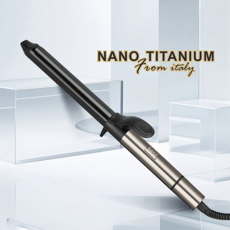 Enzo EN-9113 Titanium Curling Iron