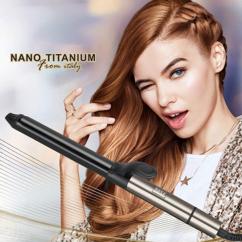 Enzo EN-9113 Titanium Curling Iron