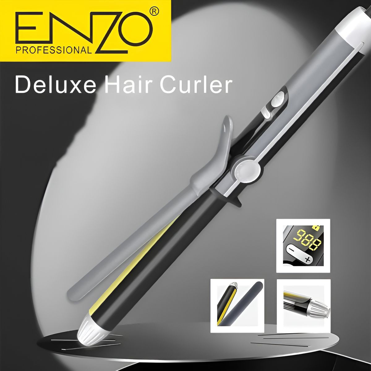 Enzo EN-1963 Professional Deluxe Curling Iron