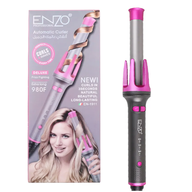 ENZOEN-1911 Fast Heating Two-Way Rotary Curling Iron