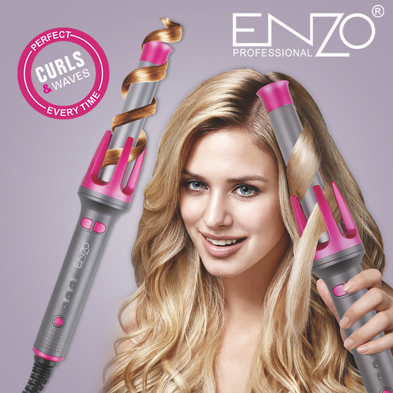 ENZOEN-1911 Fast Heating Two-Way Rotary Curling Iron