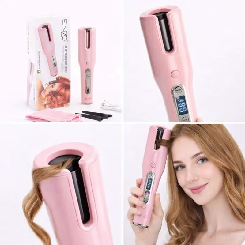 ENZOEN-01A Rechargeable Automatic Curling Iron