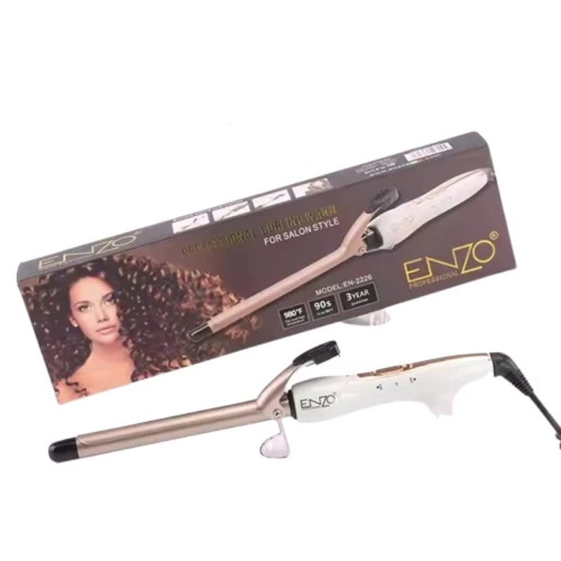 The EnzoEN-2226 Professional Fine Curling Iron is an essential choice for creating the perfect hairstyle.