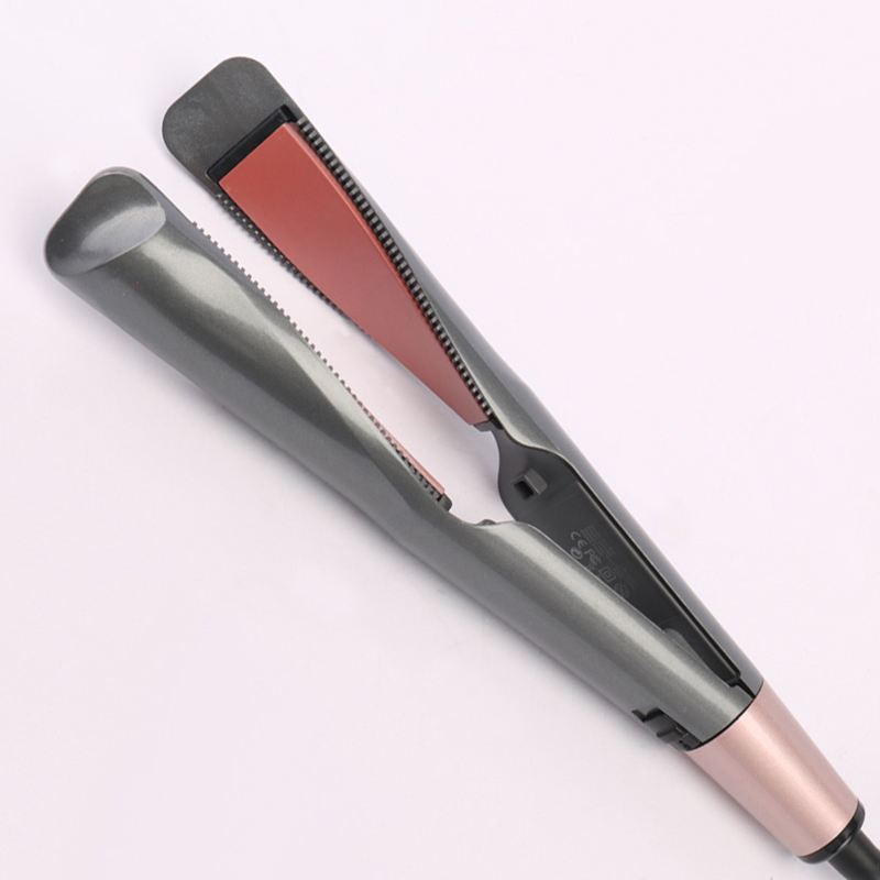 ENZOEN-1999[606] 2-in-1 Straightener & Curling Iron with Spiral Curling Styling