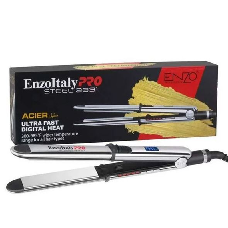 Enzo EN-3331 Slim Steel Hair Straightener