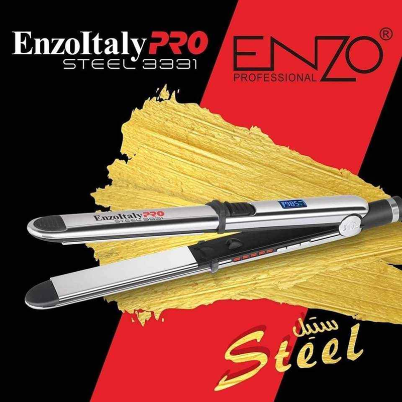 Enzo EN-3331 Slim Steel Hair Straightener