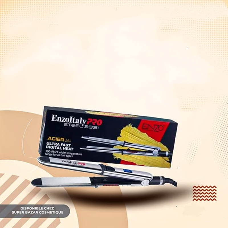 Enzo EN-3331 Slim Steel Hair Straightener