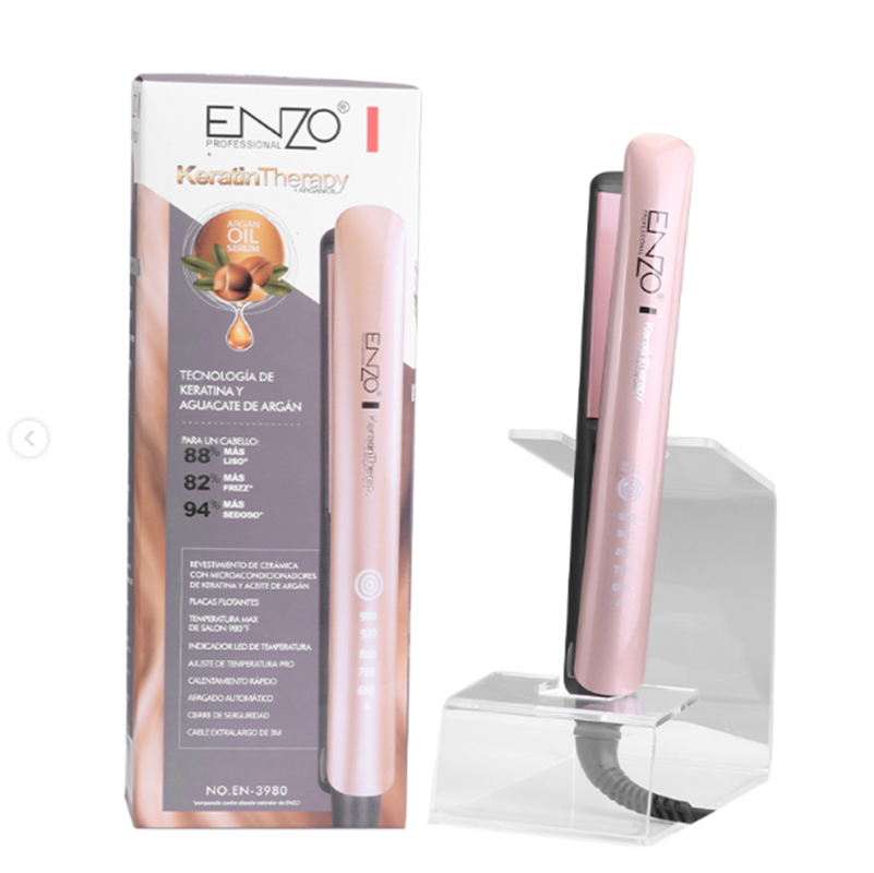 ENZOEN-3980 Keratin Straightener, maximum temperature 980 degrees Fahrenheit