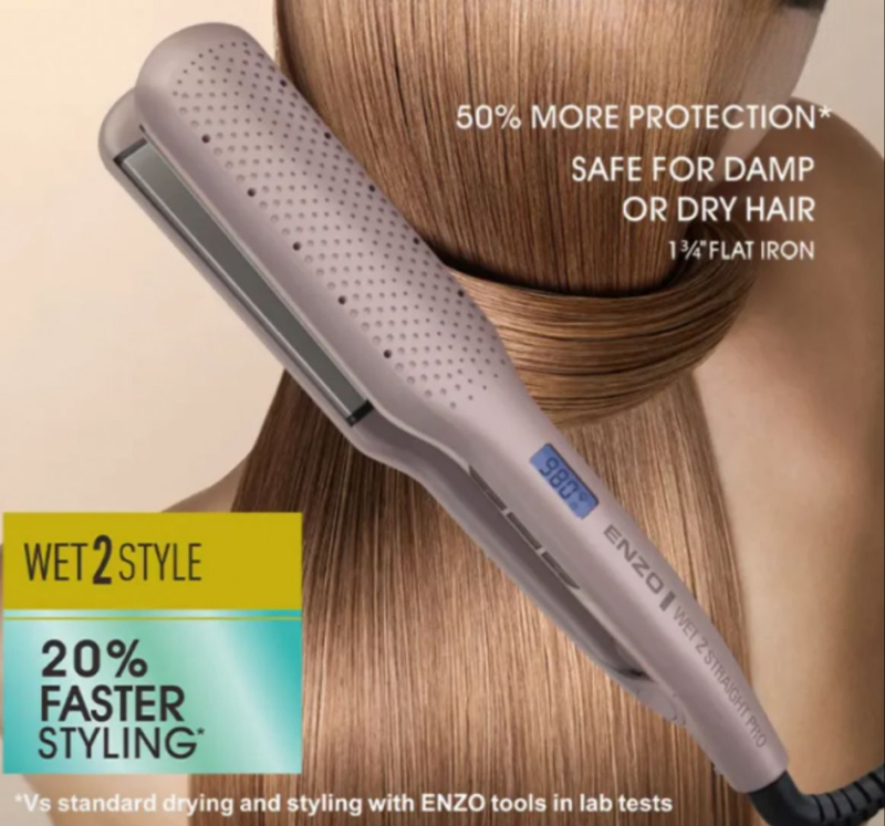 Enzo EN-1293 Wet Hair Straightener