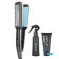 Enzo EN-3977 Hair Straightener, Conditioning Spray, Lotion