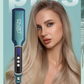 Enzo EN-3983 Peacock Blue Titanium Ceramic Hair Straightener