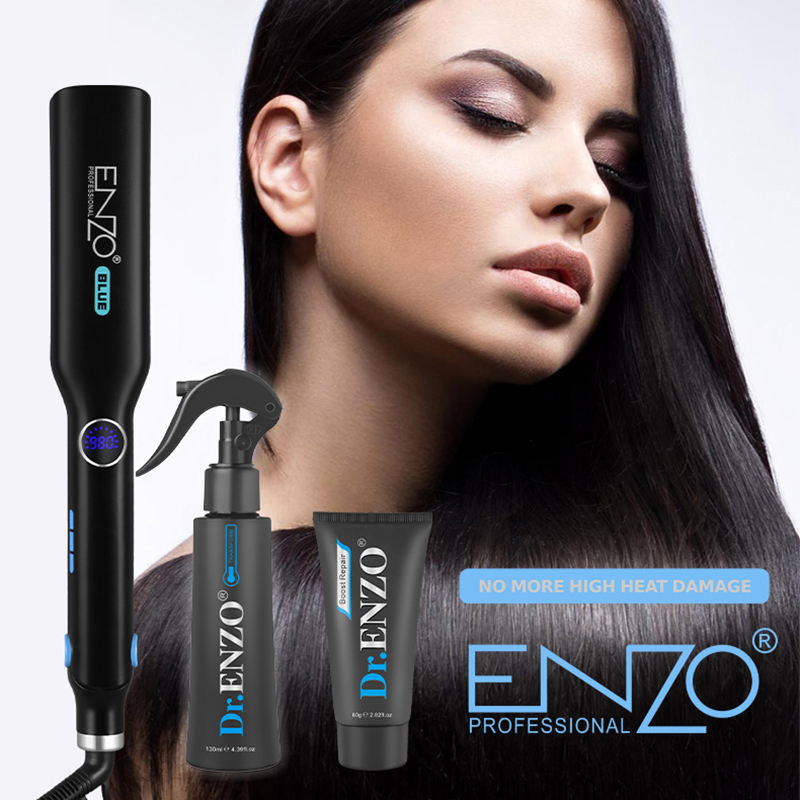 ENZO EN-3867 Professional Hair Straightener/Curler/Flat Iron