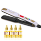 ENZO EN-5111BS Professional Hair Straightener with Serum Bottle