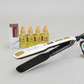 ENZO EN-5111BS Professional Hair Straightener with Serum Bottle