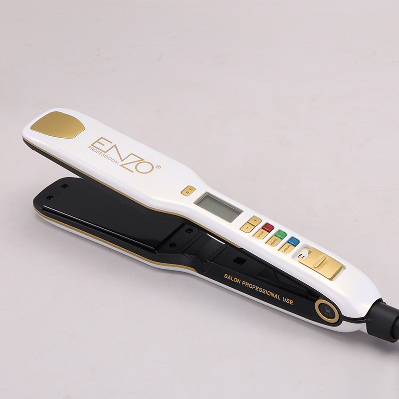 ENZO EN-5111BS Professional Hair Straightener with Serum Bottle