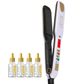 ENZO EN-5111BS Professional Hair Straightener with Serum Bottle