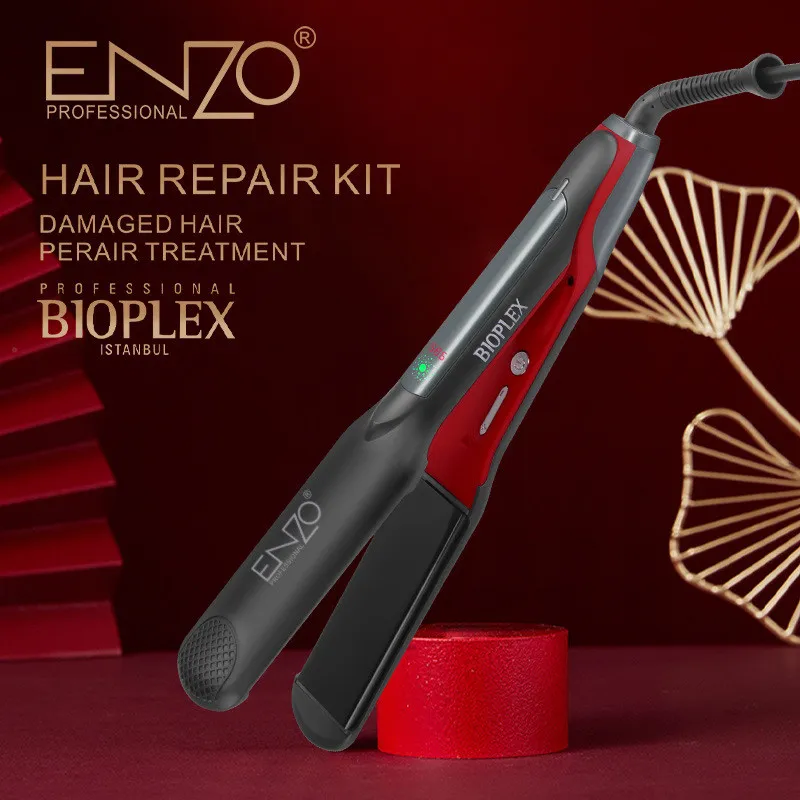 ENZO EN-3986 Professional Hair Care and Repair Tool Set - Protein Straightener