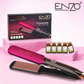 ENZOEN-2412 Titanium Hair Straightener + 5 Free Bottles of Essence