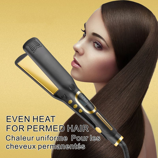 ENZO EN-9908 Professional Ceramic Titanium Protein Keratin Hair Straightener