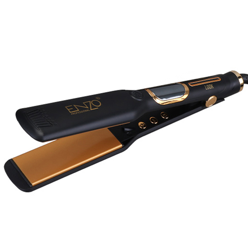 ENZO EN-9908 Professional Ceramic Titanium Protein Keratin Hair Straightener