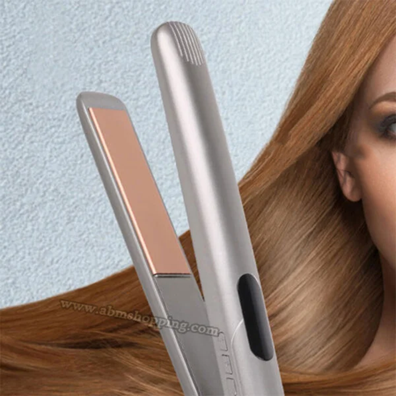 EnzoEN-3329 600W Titanium Silver Hair Straightener